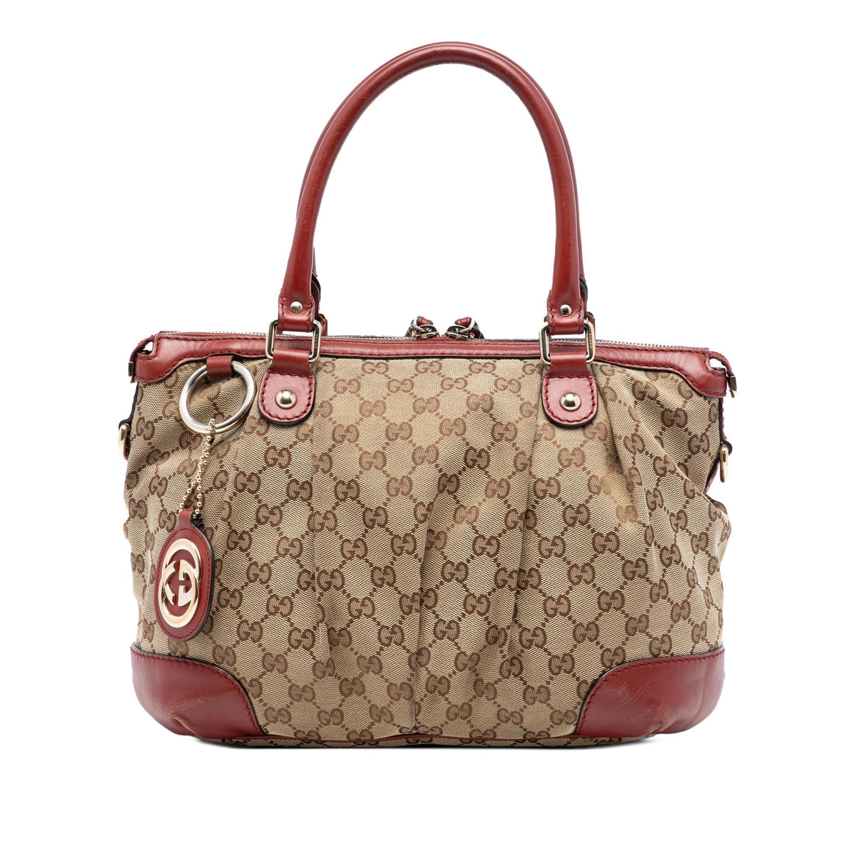 Gucci GG Canvas Sukey Satchel