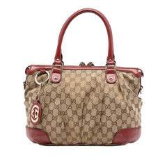 Gucci GG Canvas Sukey Satchel