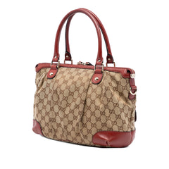 Gucci GG Canvas Sukey Satchel