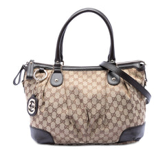 Gucci GG Canvas Sukey Satchel