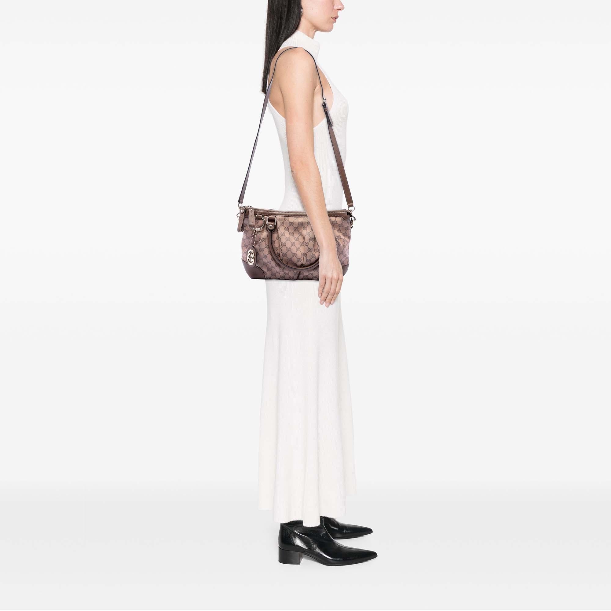 Gucci GG Canvas Sukey Satchel
