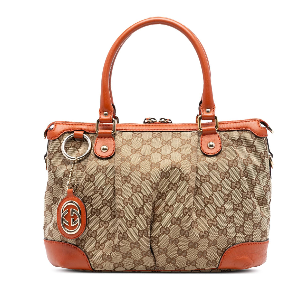 Gucci GG Canvas Sukey Satchel