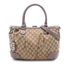 Gucci GG Canvas Sukey Satchel