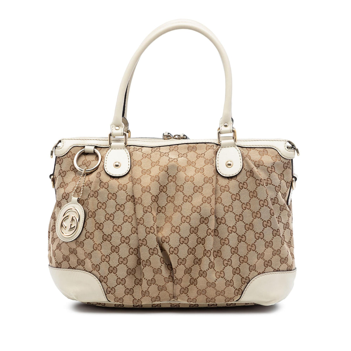 Gucci GG Canvas Sukey Satchel
