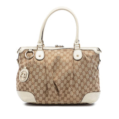 Gucci GG Canvas Sukey Satchel
