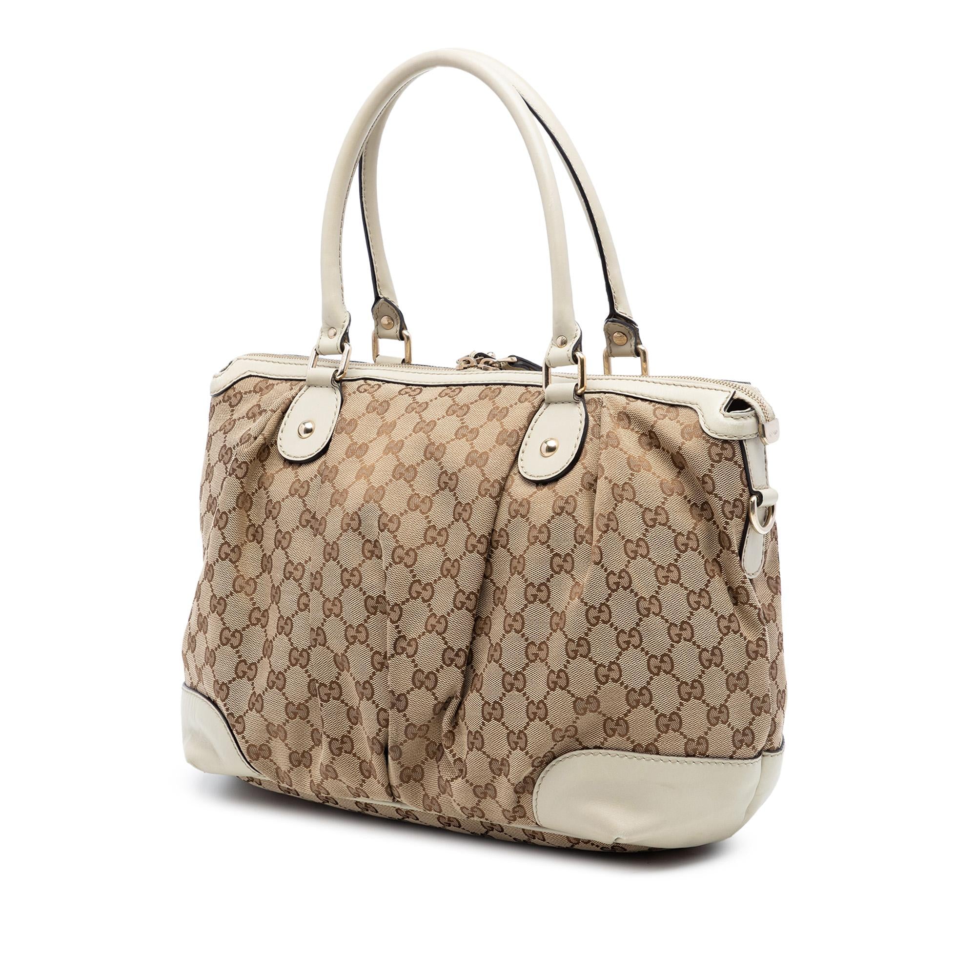 Gucci GG Canvas Sukey Satchel