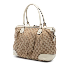 Gucci GG Canvas Sukey Satchel