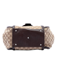 Gucci GG Canvas Techno Horsebit Top Handle Bag
