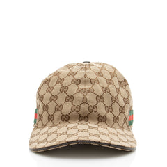 Gucci GG Canvas Web Baseball Hat - Size M