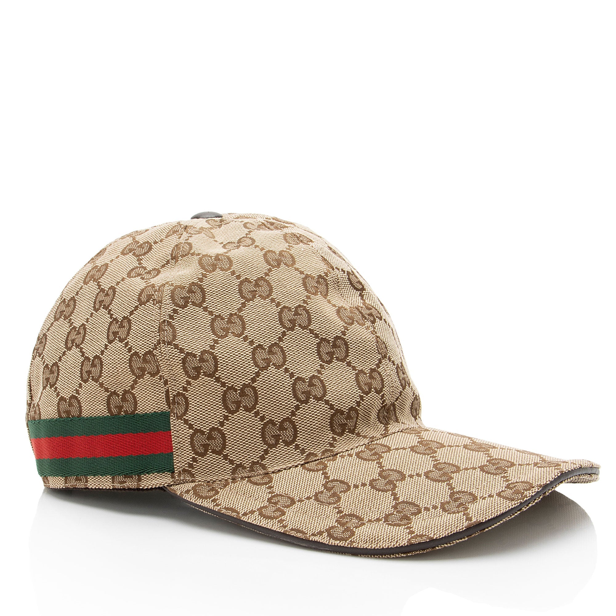 Gucci GG Canvas Web Baseball Hat - Size M