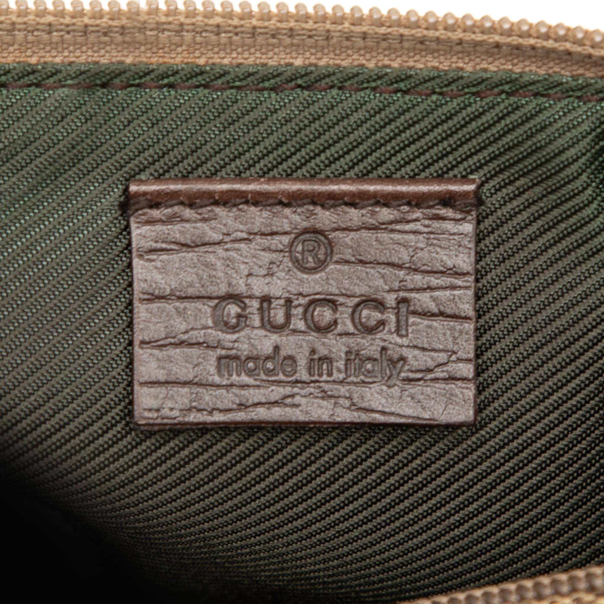 Gucci GG Canvas Web Boat