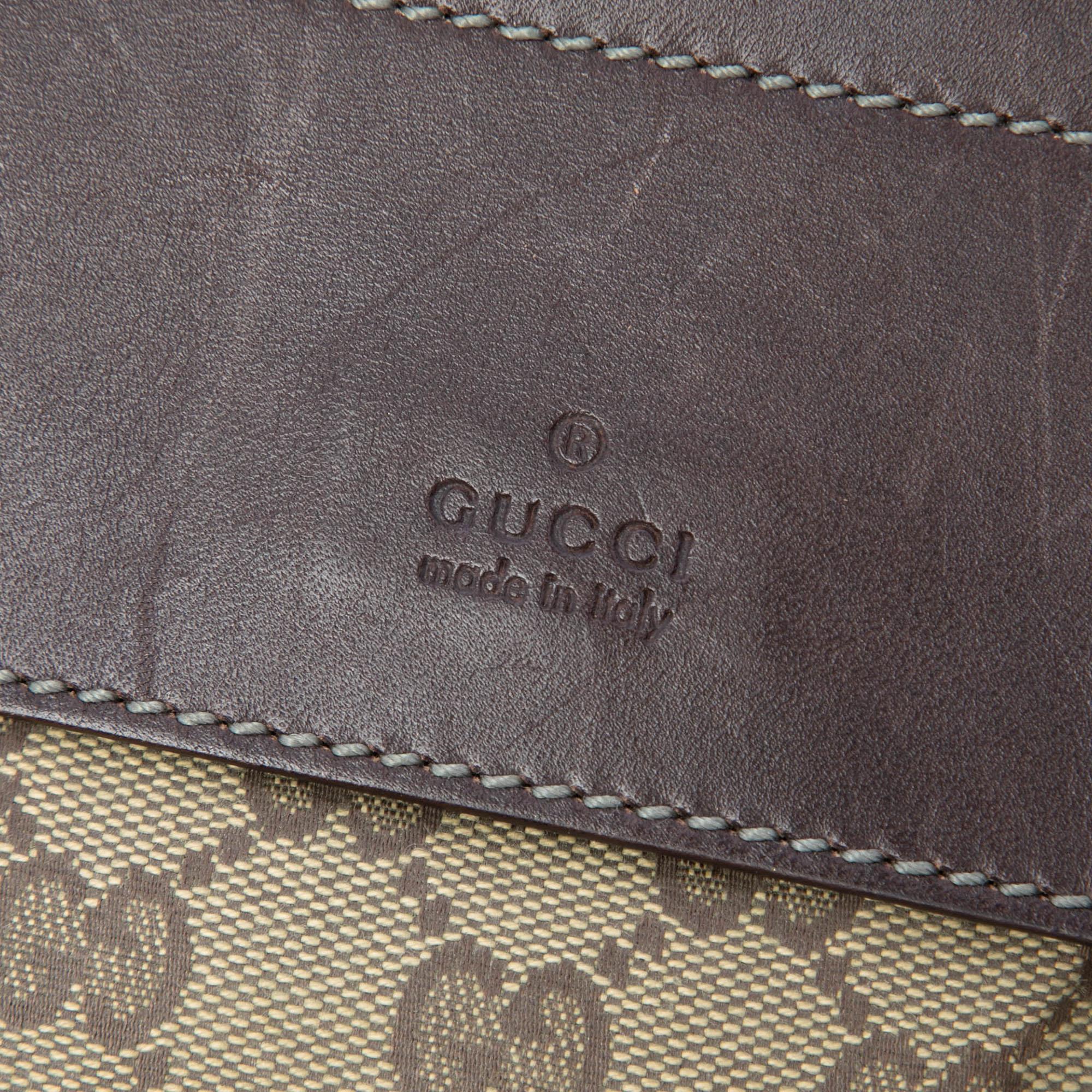 Gucci GG Canvas Web Double Pocket Belt Bag
