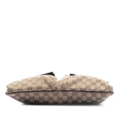 Gucci GG Canvas Web Double Pocket Crossbody