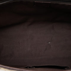 Gucci GG Canvas Web Flap Messenger Bag