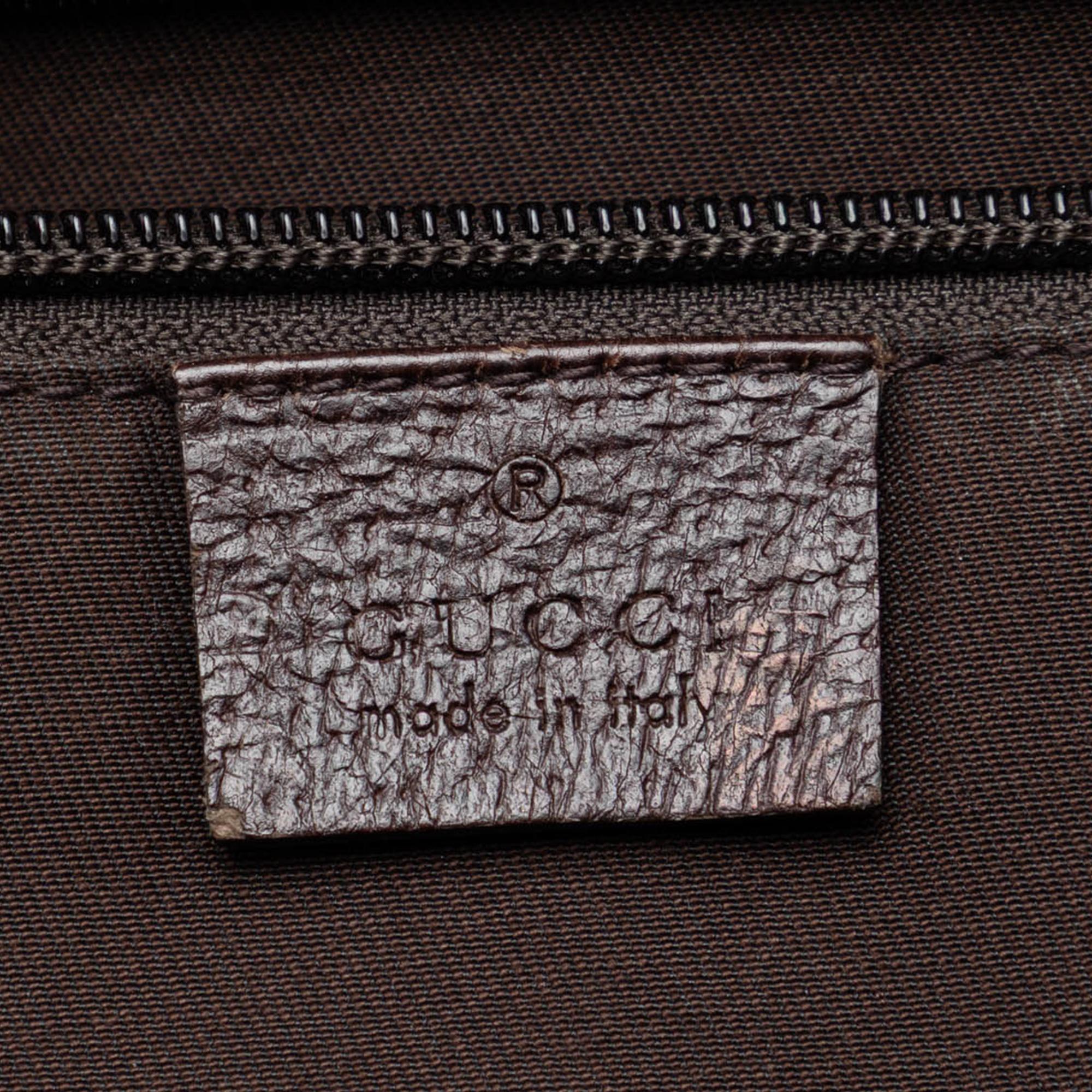 Gucci GG Canvas Web Flap Messenger Bag