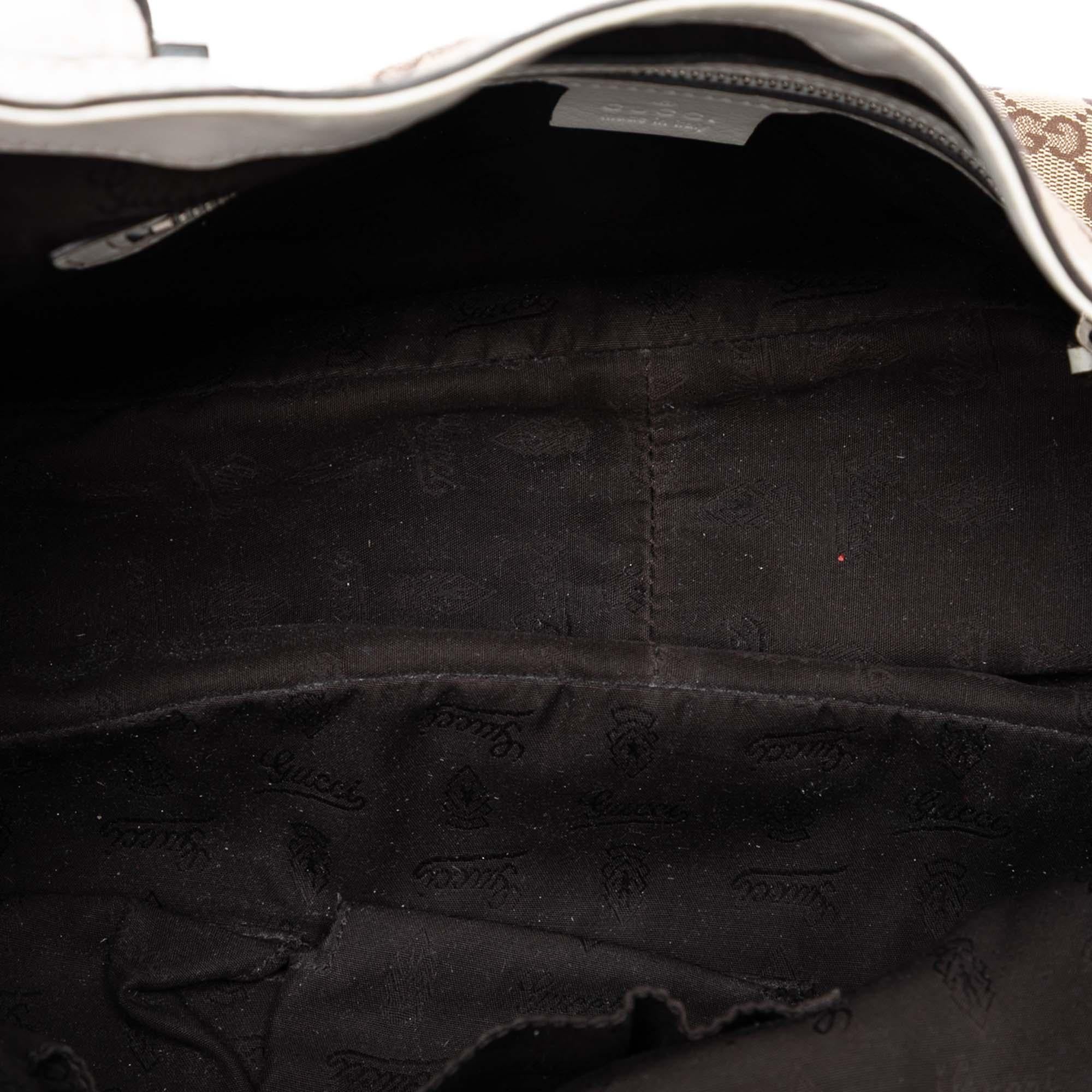 Gucci GG Canvas Web Match Ball Tote