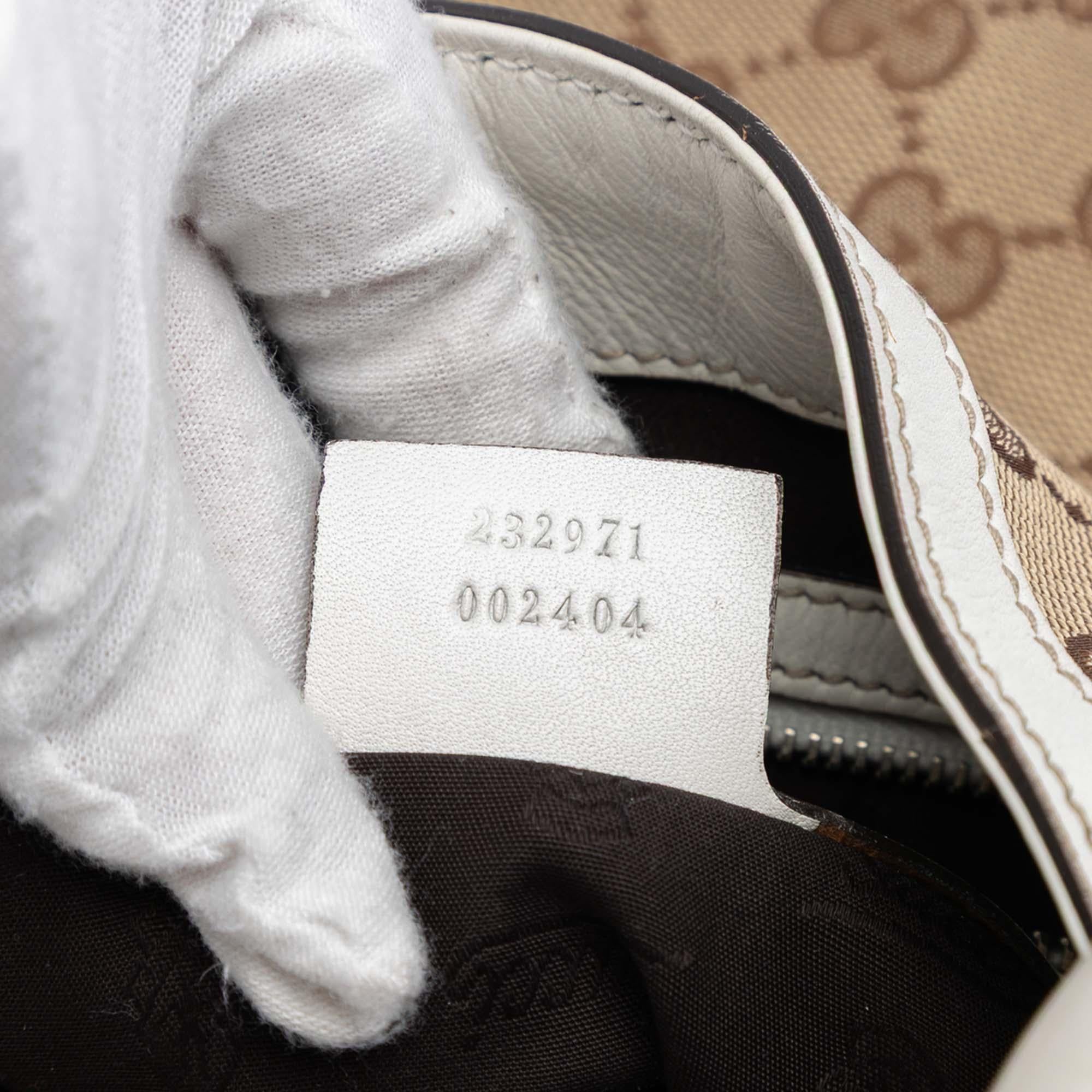 Gucci GG Canvas Web Match Ball Tote