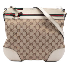 Gucci GG Canvas Web Mayfair Crossbody