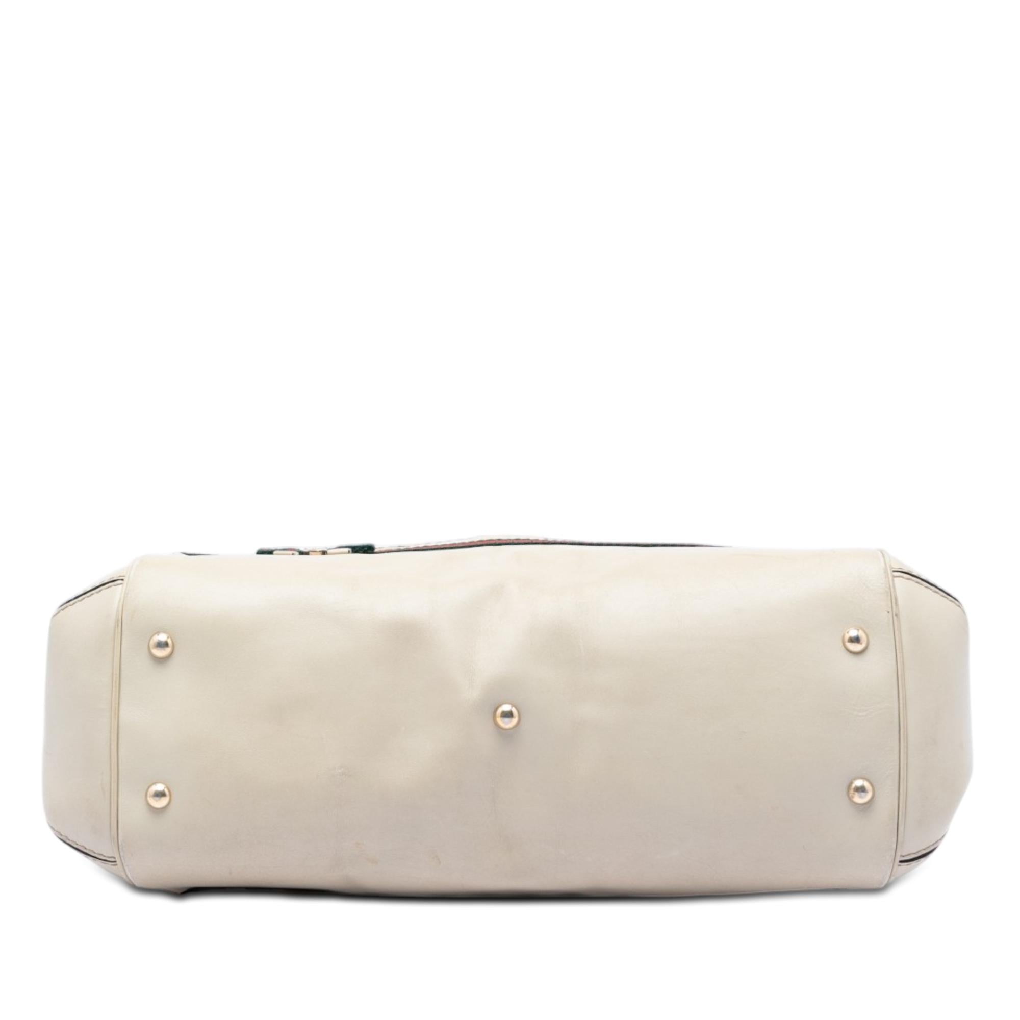 Gucci GG Canvas Web Mayfair Satchel