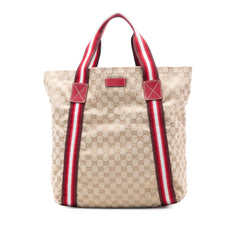 Gucci GG Canvas Web Tote