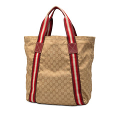 Gucci GG Canvas Web Tote
