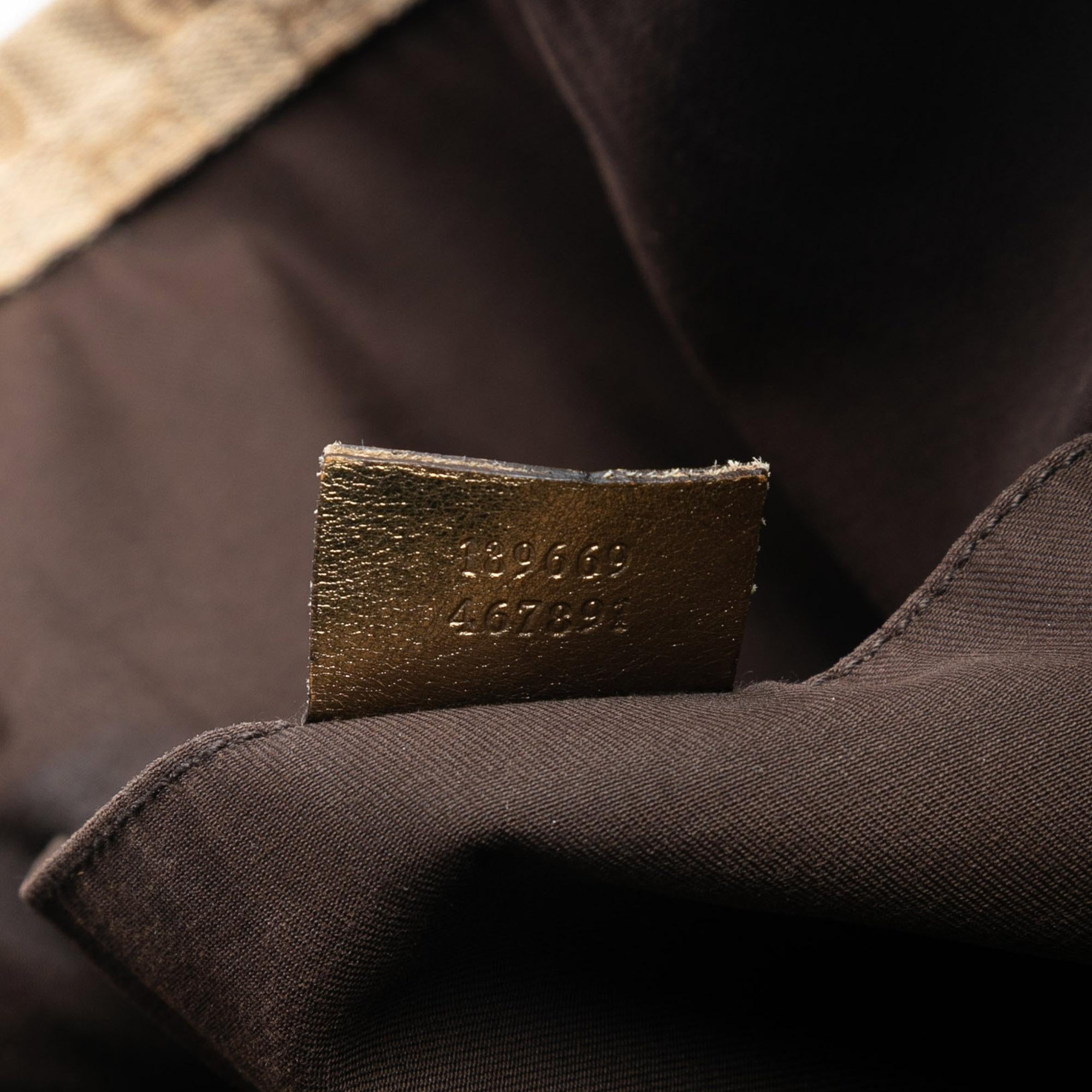 Gucci GG Canvas Web Tote