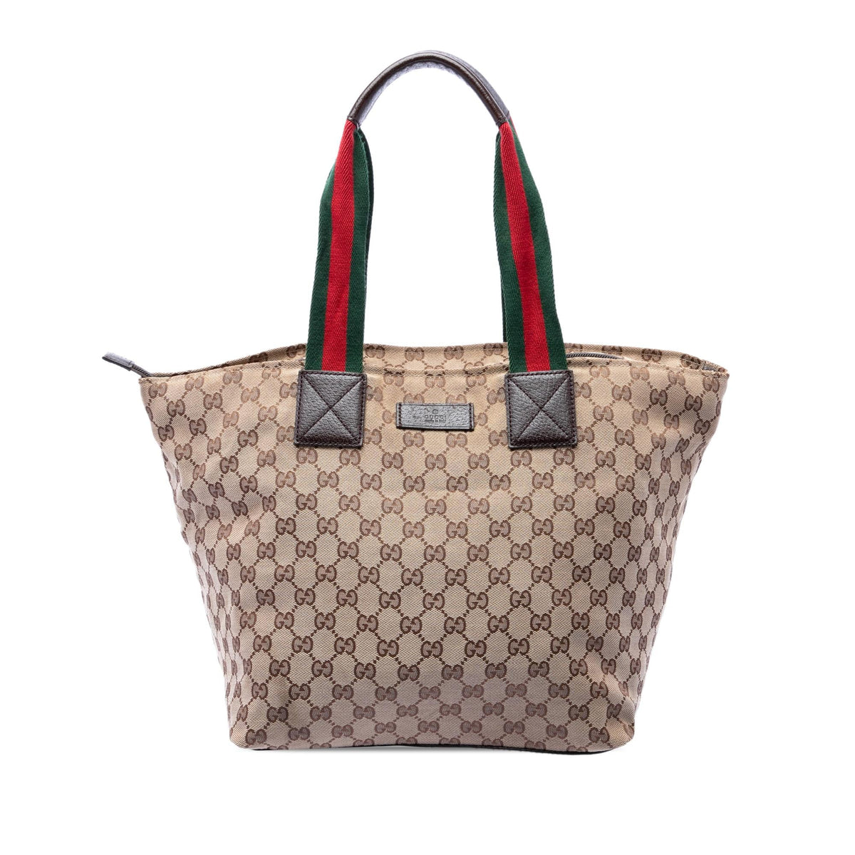 Gucci GG Canvas Web Tote