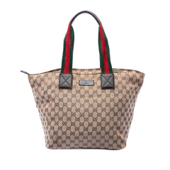 Gucci GG Canvas Web Tote