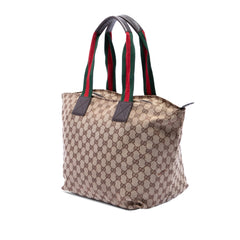Gucci GG Canvas Web Tote
