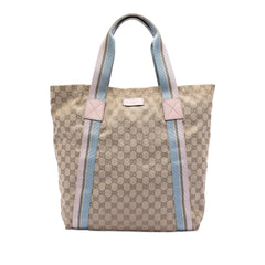 Gucci GG Canvas Web Tote