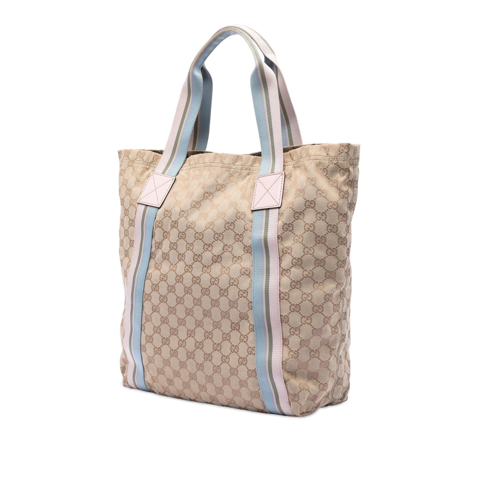 Gucci GG Canvas Web Tote