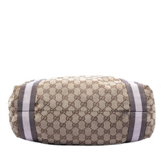 Gucci GG Canvas Web Tote