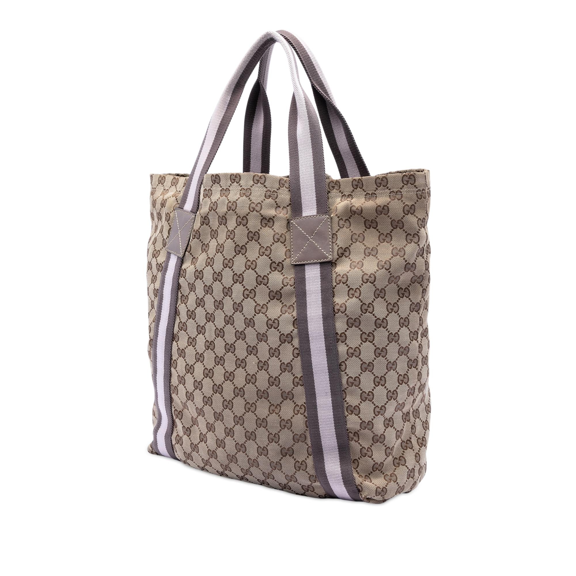 Gucci GG Canvas Web Tote