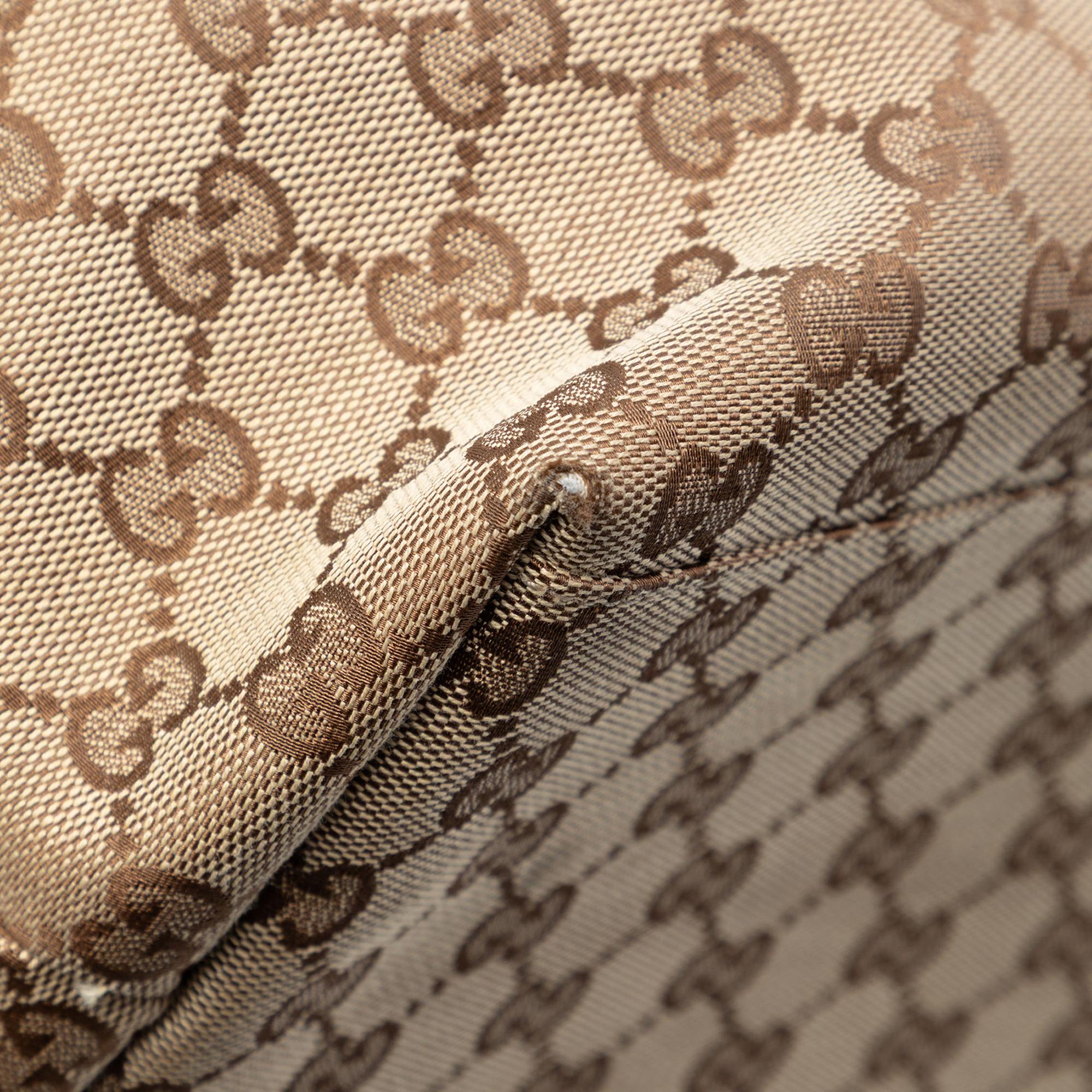 Gucci GG Canvas Web Tote