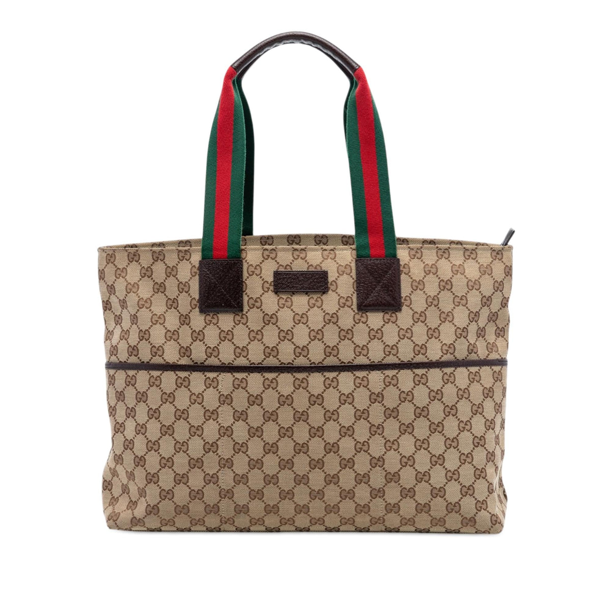 Gucci GG Canvas Web Tote