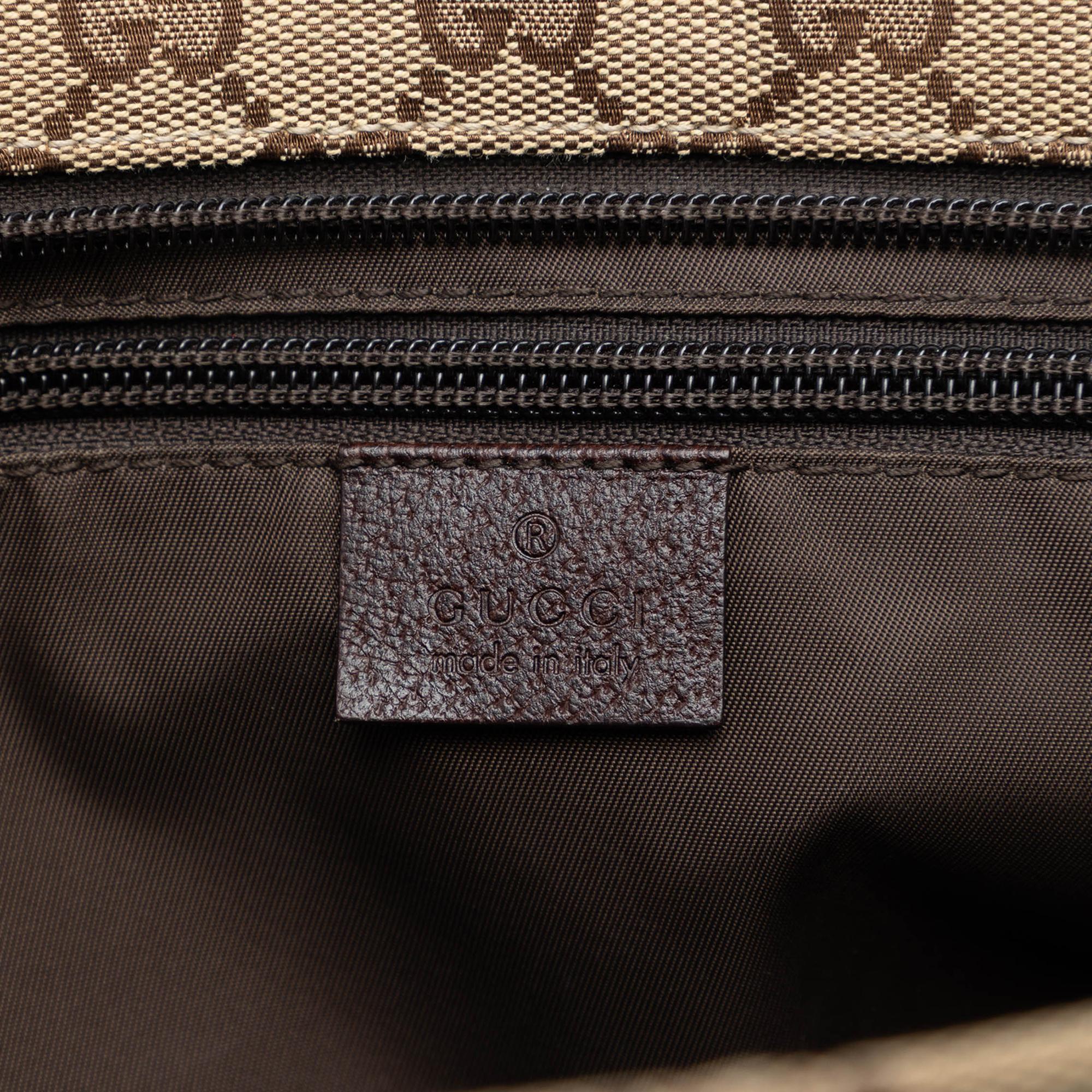 Gucci GG Canvas Web Tote