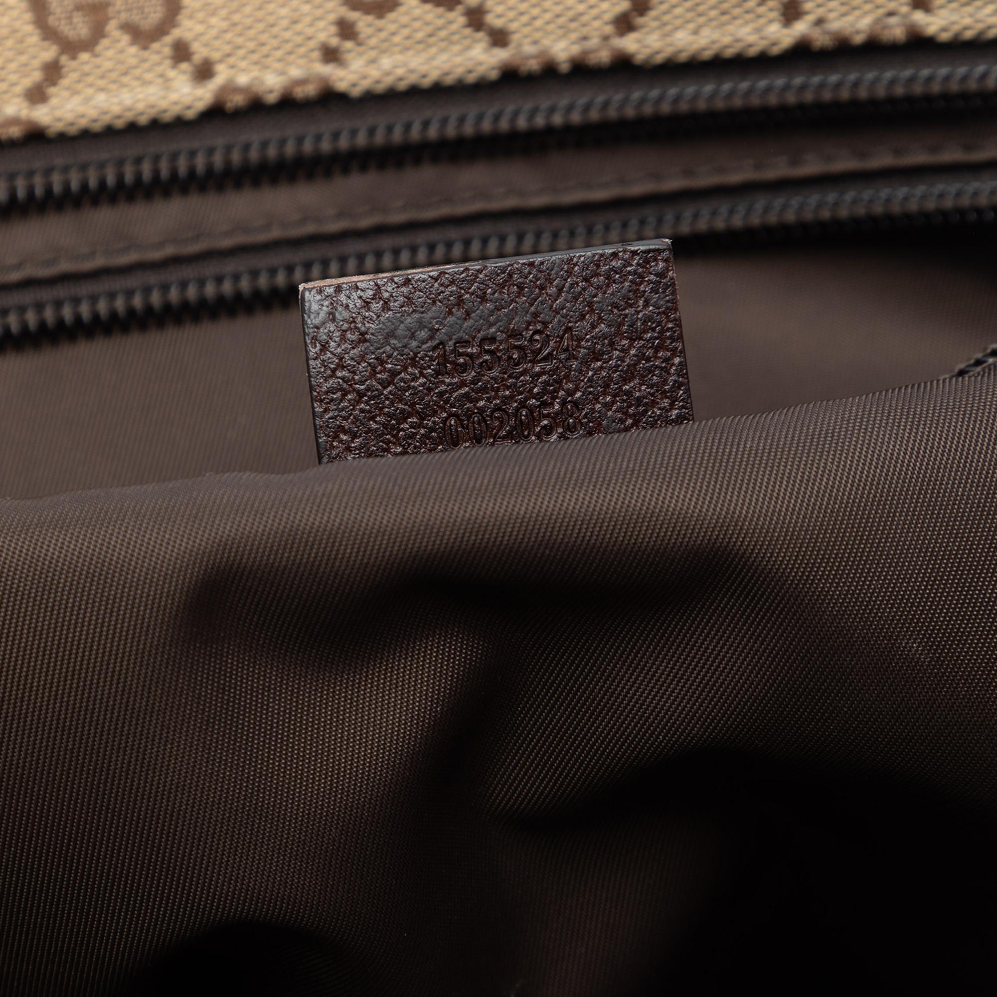 Gucci GG Canvas Web Tote