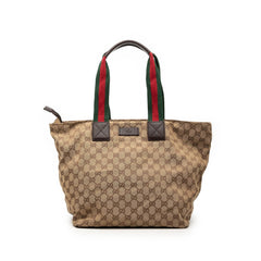 Gucci GG Canvas Web Tote