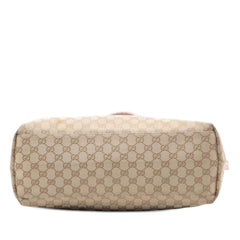 Gucci GG Canvas Web Tote