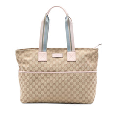 Gucci GG Canvas Web Tote