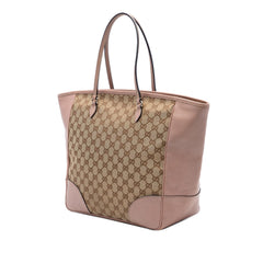 Gucci GG Canvas and Leather Bree Tote