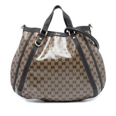 Gucci GG Crystal Abbey D Ring Convertible Tote