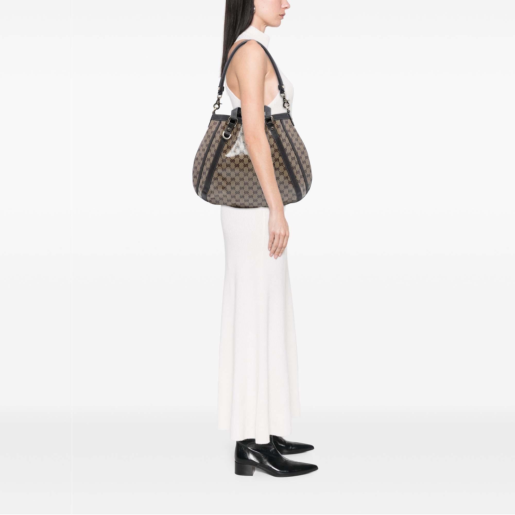 Gucci GG Crystal Abbey D Ring Convertible Tote