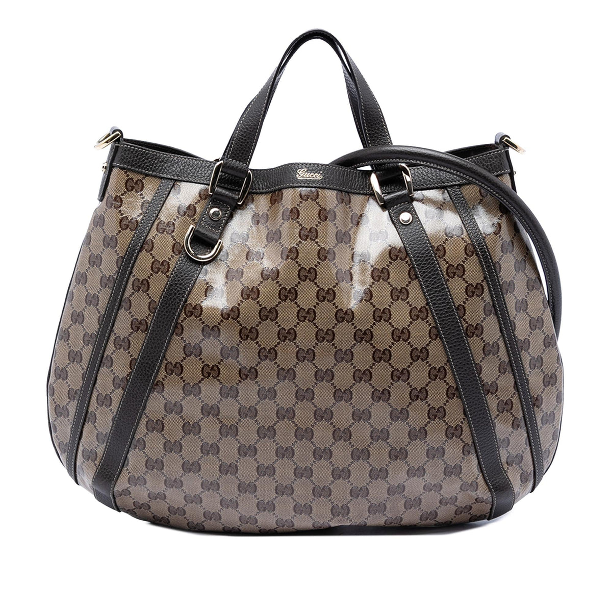 Gucci GG Crystal Abbey D Ring Convertible Tote