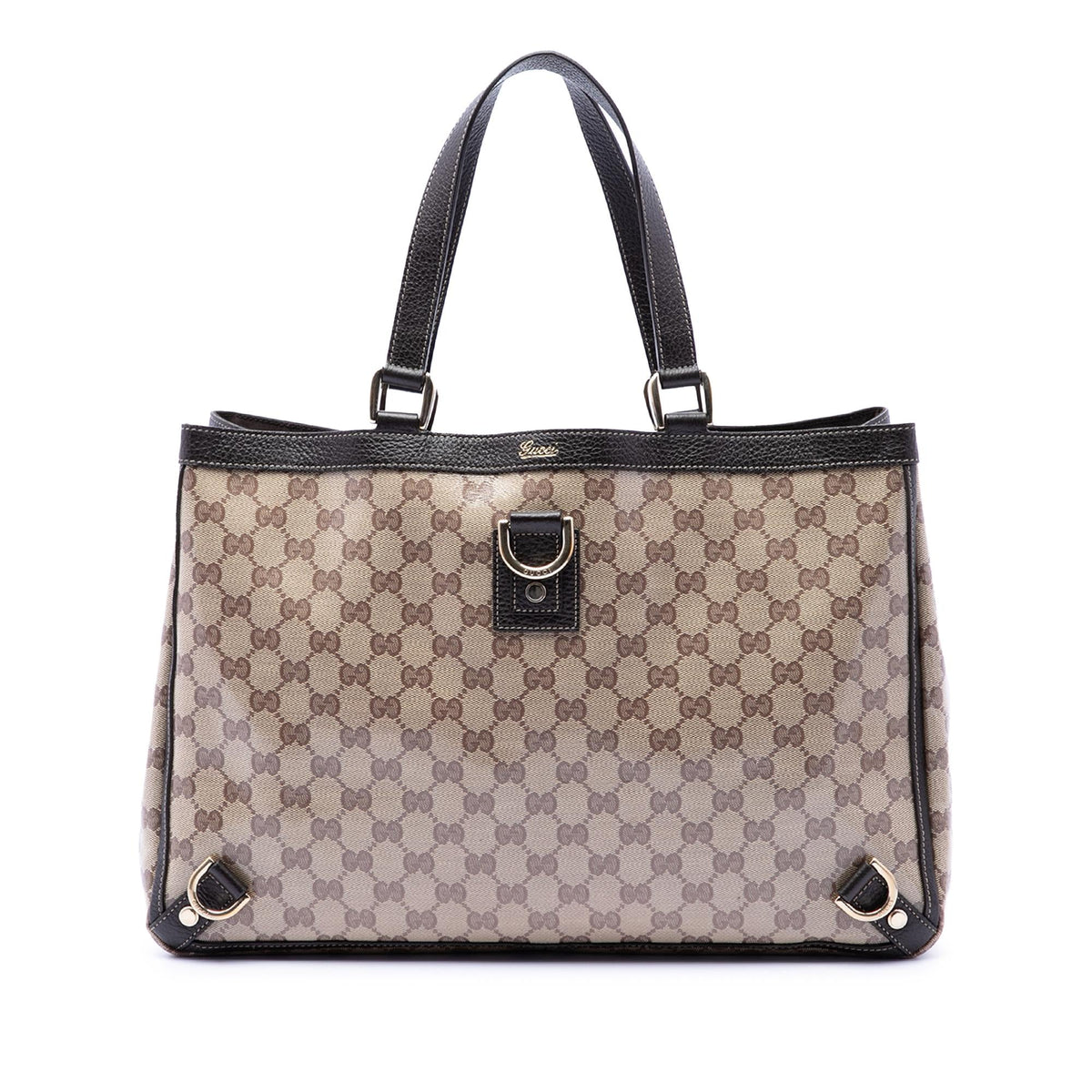Gucci GG Crystal Abbey D Ring Tote