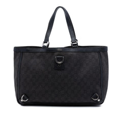 Gucci GG Denim Abbey D Ring Tote