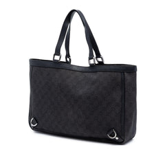 Gucci GG Denim Abbey D Ring Tote