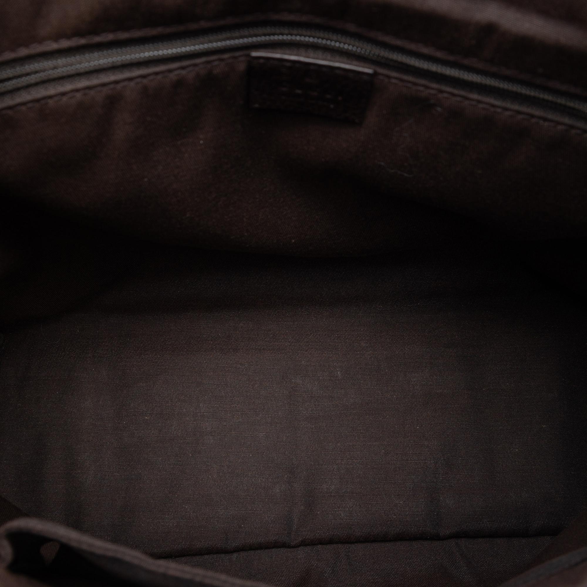 Gucci GG Denim Messenger Bag