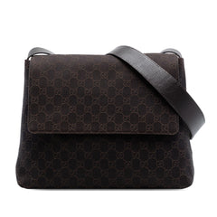 Gucci GG Denim Messenger Bag