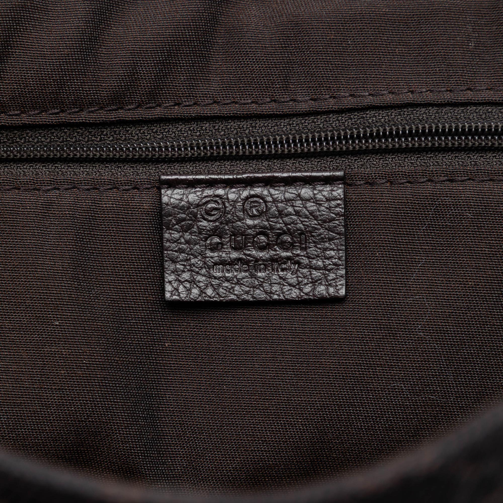 Gucci GG Denim Messenger Bag